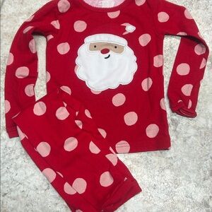 Carter's Red and Pink Polka Dot Pajamas